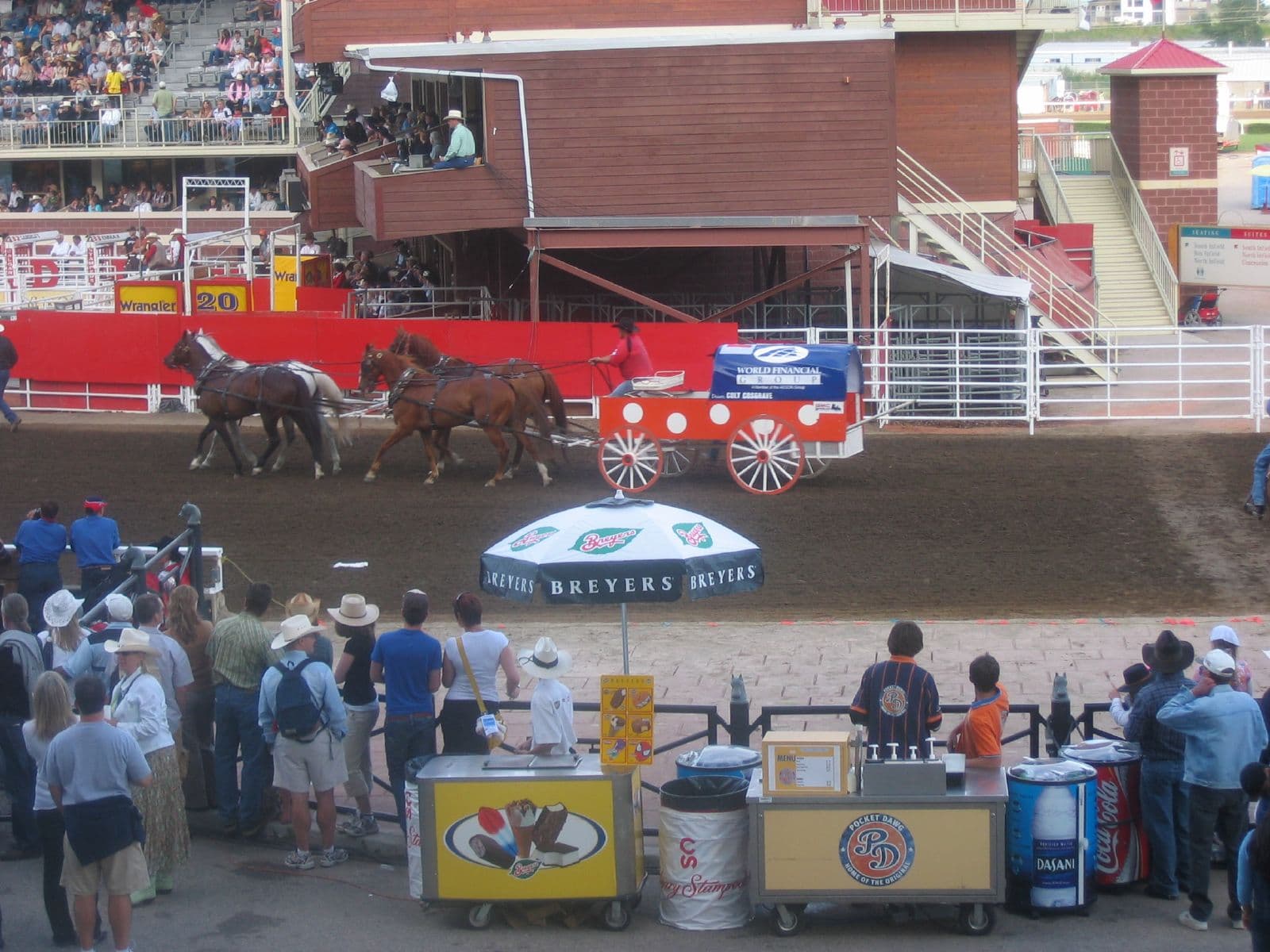 A traditional chuck wagon — the moving kitchen invented by Charles Goodnight in 1866.